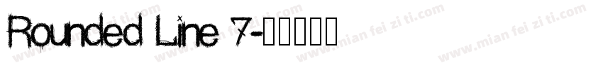 Rounded Line 7字体转换